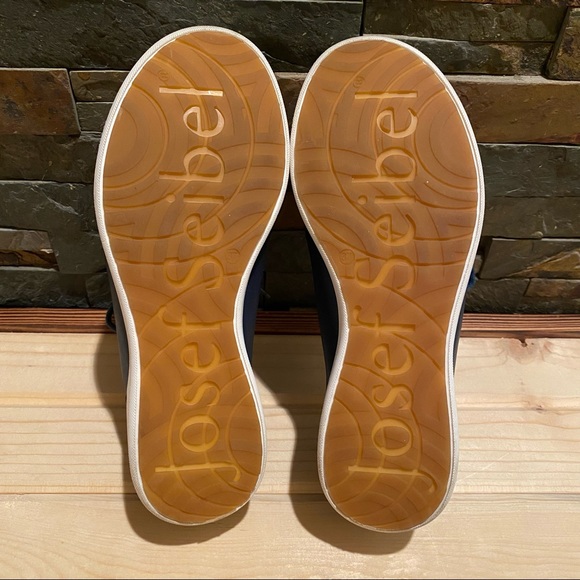 JOSEF SEIBEL • Navy Blue Leather Casual Shoe EU 37 - Picture 7 of 16